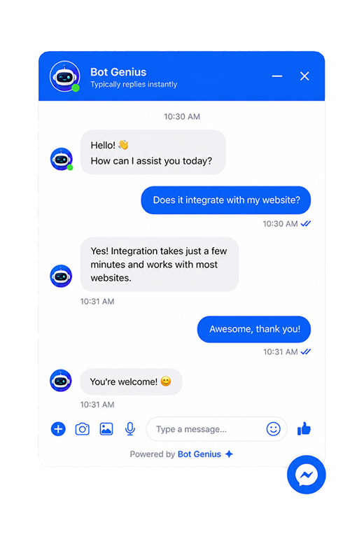Facebook Instagram messenger management dashboard